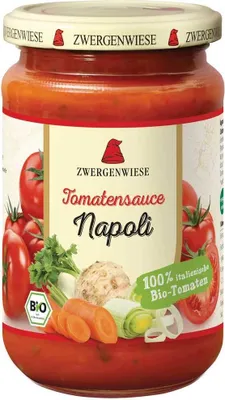Produktbild von Zwergenwiese Tomatensauce Napoli 350g