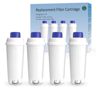 Wasserfilter für DeLonghi Kaffeemaschinen, 4 Stück