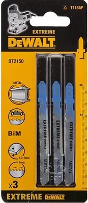 Produktbild von DeWalt DT2150-QZ Stichsägeblatt-Satz 3 Stück 5035048059425