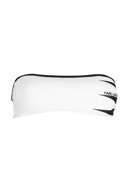 Obrázek produktu pro Dámské plavky KARL LAGERFELD KL22WTP12 Barva: bílá, Velikost: S