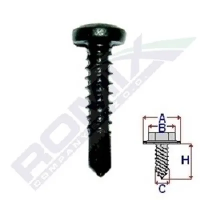 Produktbild von ROMIX Blechschraube C60163 4mm 19mm