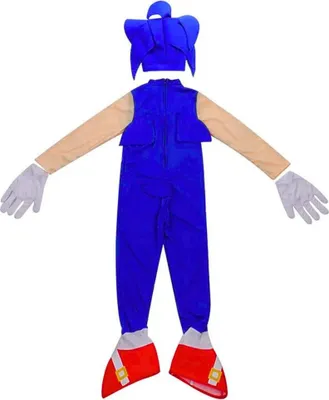Obrázok produktu pre Sonic kostým oblečenie prestrojenie Kigurumi Ježko Ježko Prom Materská škola 122-134