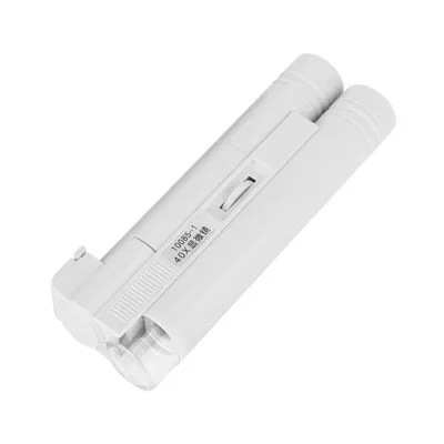 Obrázek produktu pro 40x zoom Kapesní mikroskop LED mikroobjektiv pro univerzální mobilní telefony