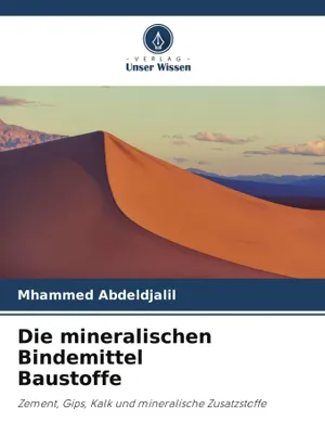 Produktbild von Die mineralischen Bindemittel Baustoffe