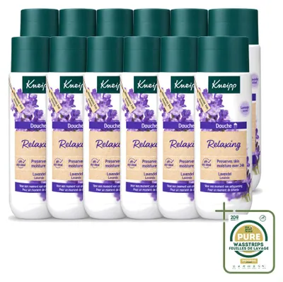 Obrázok produktu pre 12 kusov gélu na sprchovanie Kneipp Relax, levanduľa, 200 ml, balenie