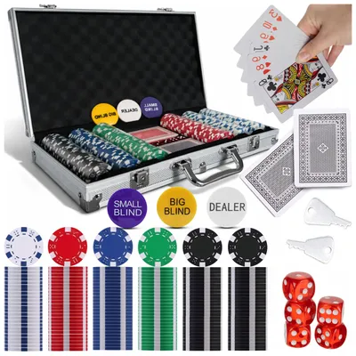 Produktbild von Mensen Poker Set Aluminiumkoffer mit 300 Chips