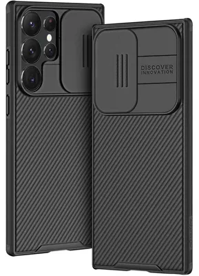 Productafbeelding van Beschermhoes met camera bescherming voor de Samsung Galaxy S23 Ultra 5G (6,8 inch), zwart