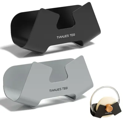 Image de Support pour couvercles de casseroles, lot de 2, pour l'organisation de la cuisine
