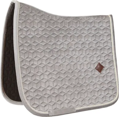 Produktbild von Kentucky Horsewear Dressurschabracke Basic Velvet Schabracke Beige Full