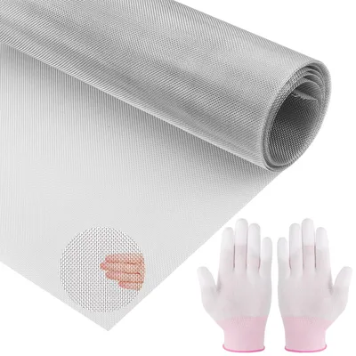 Edelstahl-Drahtgitter 300x30 cm, 20 Mesh, Nagetierschutz