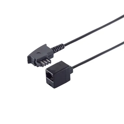 Produktbild von TAE F-Stecker / Western-Buchse 8/4 0,2m