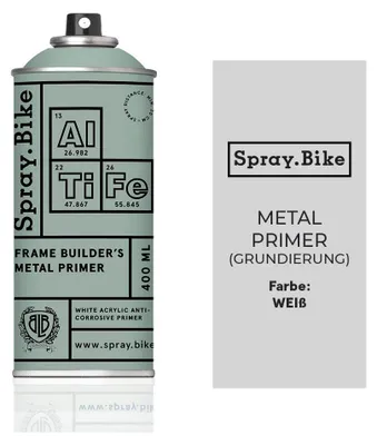 Produktbild von Spray.Bike Metal Primer P&F - Weiße Grundierung - 400ml Spraydose