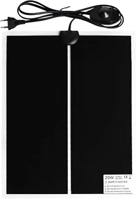 Productafbeelding van Terrariumverwarmingsmat, 42 x 28 cm, reptielenverwarmingsmat, instelbare temperatuur