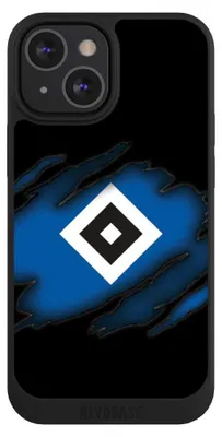 Produktbild von NIVOCASE Handyhülle für Apple iPhone 13 Mini  Hülle NIVOpure Case Schwarz HSV Hamburger SV Offizielles Lizenzprodukt