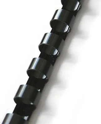 Immagine prodotto di Dorso in plastica 10 mm, 41-55 fogli, nero, 100 pz