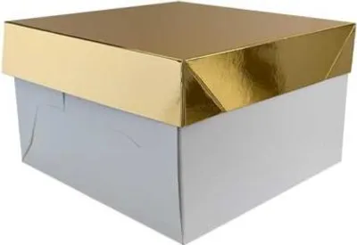 Produktbild von Papierschachtel für Panettone 24x24x15cm 1St