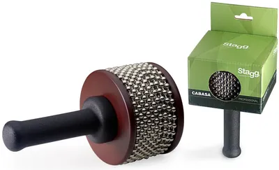 Produktbild von Stagg CABPRO-M Professionelle mittlere  Cabasa Holz