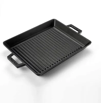 Produktbild von LAVA Grillpfanne 32 x 26 x 4 cm Gusseisen emailliert