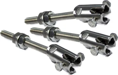 Produktbild von Treustahl Schnellbauscharnier (Zaun-zu-Tor) 868 Dreierpack
