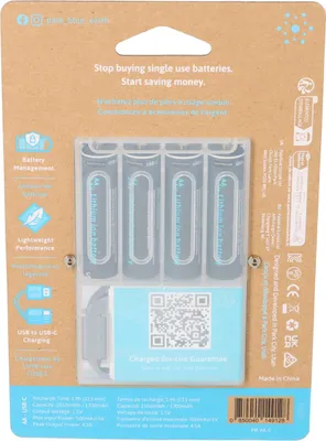 Image de 4x Paleblue USB-C Batterie rechargeable AA