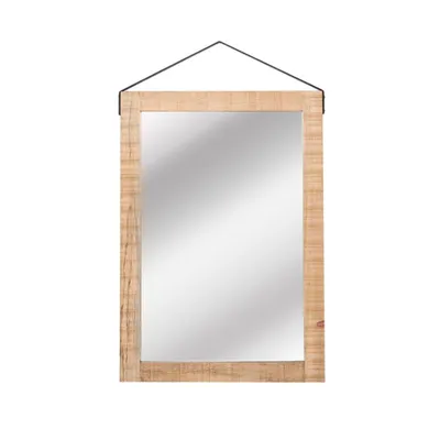 Productafbeelding van LABEL51 Spiegel - Natuurlijk design - Mangohout - 70x100 cm