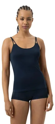 Immagine prodotto di Mey Basics, serie Emotion, top a spalline da donna, modello 55200, colore blu notte, taglia 46