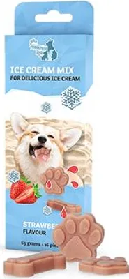 Immagine prodotto di Gelato per cani CoolPets - Miscela di fragole