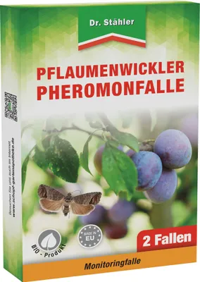 Produktbild von DR. STÄHLER Pflaumenwickler Pheromon-Falle, 2 Stück