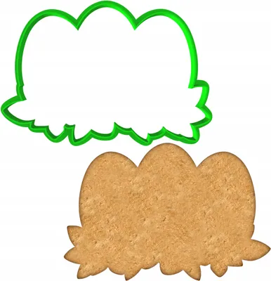 Produktbild von Cookie Master Osterei Gebäckausstecher Ei 77 Grün