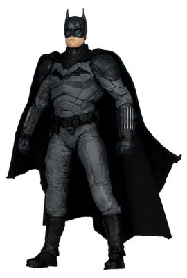 Image de Figurine d'action Batman (The Batman) de la série DC Multiverse, édition Deluxe, version cinéma, 18 cm