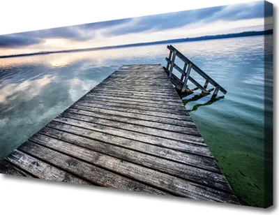 Produktbild von Tulup Leinwand-Bilder 100x50 Wandbild Canvas Kunstdruck Brücke Architektur