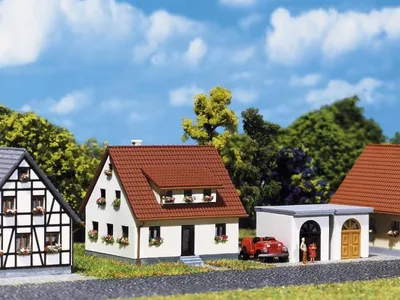 Produktbild von Faller Z Siedlungshaus mit Garage 282762