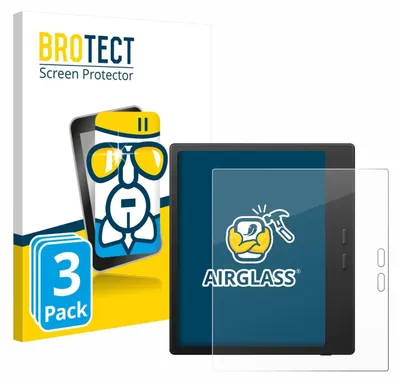 Produktbild von 3x BROTECT Schutzglas für Boox Go Color 7 Gen II Schutzfolie Panzer Folie Glas Display Schutz klar