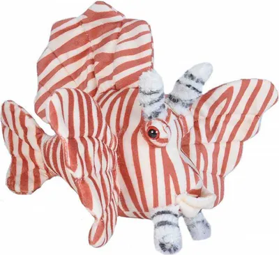Produktbild von Wild Republic Lionfish-plüschtier Weiß  Weiß One Size
