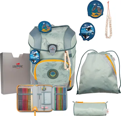 Produktbild von DerDieDas ErgoFlex Tiny ECO Grey Planet Set 5tlg.