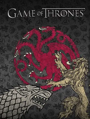Produktbild von Game of Thrones Decke Winter is Coming 150x200 cm passend zur Bettwäsche