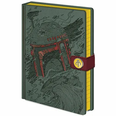 Produktbild von Star Wars Boba Fett Premium A5 Notizbuch