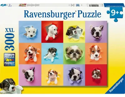 Produktbild von Kinderpuzzle 300 XXL Teile - Welpen-Pop-Out