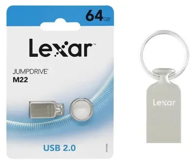 Image de Clé USB 2.0 64 Go Jump Drive M22 Or clair LEXAR