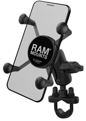 Productafbeelding van RAM Mounts X-Grip stuurhouder voor smartphones tot 82,6 mm breed - B-bal