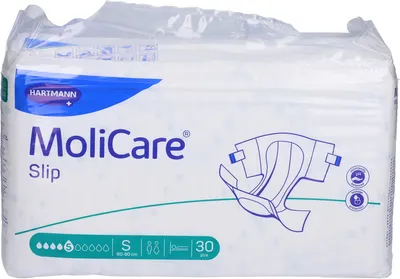 Image de MoliCare Slip 5 gouttes taille S, 30 pièces