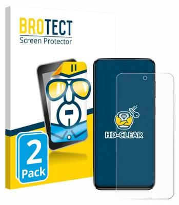 Produktbild von 2x Für Oukitel C68 Plus Schutzfolie BROTECT Displayschutz Display Schutz Folie Klar Transparent