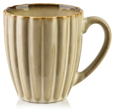 Productafbeelding van Evie Beige beker, 360 ml, 8,7 x 11,5 x 10 cm