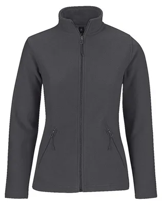 Productafbeelding van B&C - Fleecejas "ID.501" voor dames, model FK3069 (maat M), donkergrijs