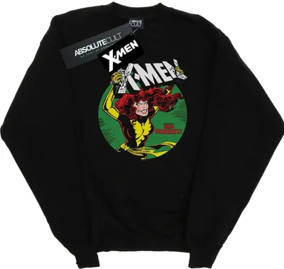 Produktbild von Marvel - "X-Men Defeated By Dark Phoenix" Sweatshirt für Herren BI48652 (3XL) (Schwarz)