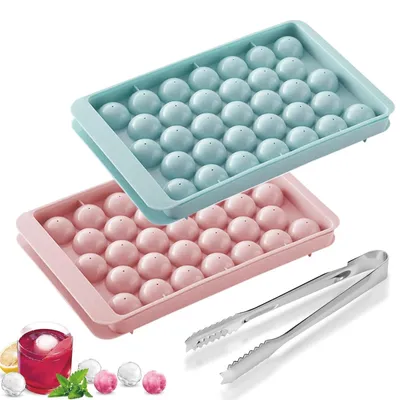Produktbild von Runde Eismaschine für 33 Eiskugeln mit Edelstahl-Zange