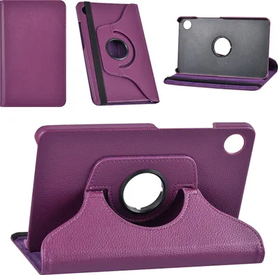 Produktbild von UNIQ Accessory Galaxy Tab A9 8.7 Book Case Tablethoes Draaibare - Purple