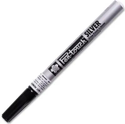Zdjęcie produktu dla SAKURA 41302SE Marker permanentny SAKURA Pen-Touch Fine, srebrny