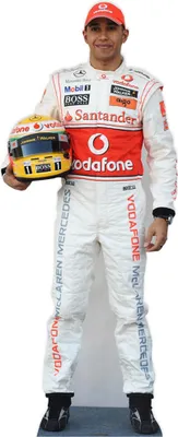 Produktbild von Formel 1 Pappaufsteller Lewis Hamilton