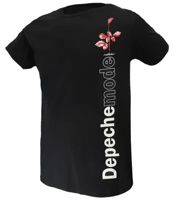 Immagine prodotto di Maglietta rosa "Violator" dei Depeche Mode – Merchandising ufficiale - L
